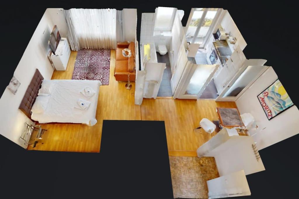 Very Spacious Studio In City Center - Parkview 4 Zürich Exterior foto